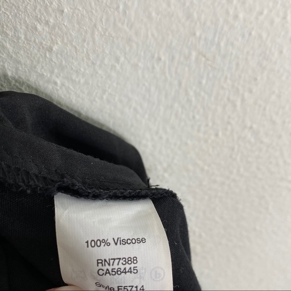 Madewell Black Track Trousers f5714 - Picture 7 of 7